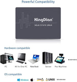 KingDian 480GB 2.5 Inch SATA3 SSD for Laptop Desktop PCs and MacPro POS Game Advertising Machine Thin Client Router (S280 480GB)