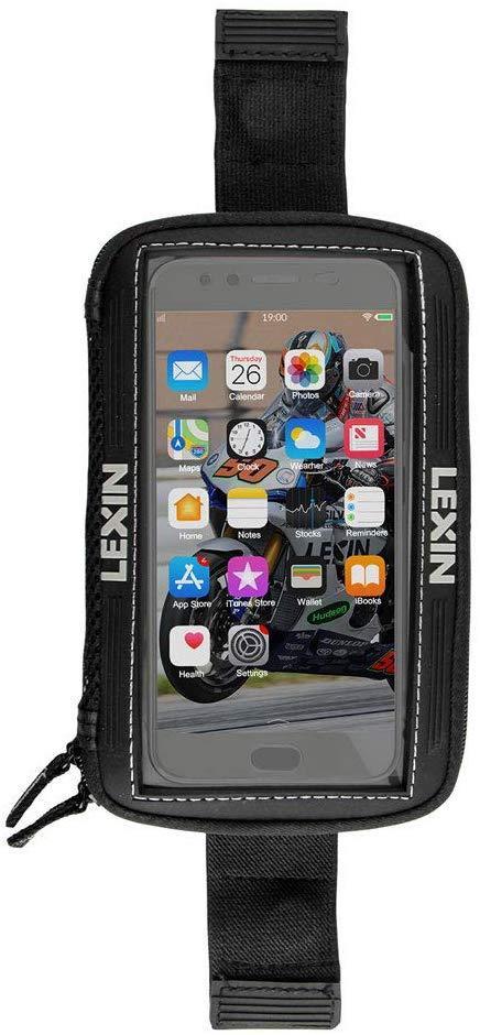 LEXIN MAGLOK'D TANK BAG With SuperCool Mesh Ventilation for Motorcycle Sportbike ATV Powersports Magnetic Tank Bag, ADV Tank Pouch Phone Holder Case
