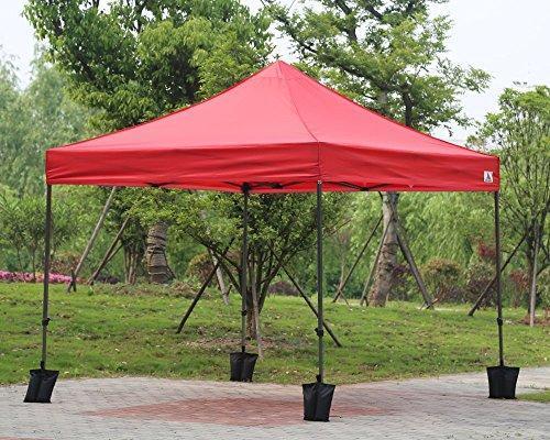 MASTERCANOPY Set of 4 Weights Bags for Pop Up Portable Folding Canopy, Black