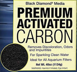 Marineland Black Diamond Media Premium Activated Carbon, 40 Ounce