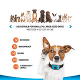 SparklyPets Humane Dog Bark Collar | Anti Barking Training Collar | Vibrating, No Shock Stop Barking for Small Medium Large Dogs | Upgrade 2019 Pet Corrector (2 Pack)