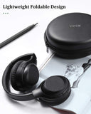 Noise Cancelling Headphones, VIPEX Bluetooth Headphones Wireless Headphone Over Ear with Microphone Hi-Fi Sound Deep Bass, Fast Charge, 30 Hours Playtime for Work Travel