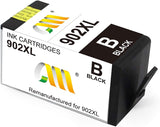 CMCMCM Updated Remanufactured Ink Cartridges Work for HP 902XL 902 XL Work for OfficeJet Pro 6978 6962 6968 6975 6960 6970 6950 6954 6979 6951 Printer (Black, Cyan, Yellow, Magenta)