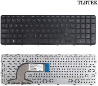 TLBTEK Replacement Keyboard with Frame Compatib HP Pavilio 15-d 15-f 15-g 15-r 15-e 15-f387wm 15-d035dx 15-f233wm 15-f272wm 15-f010wm 15-n290nr 15-e 15-f222wm 15-f271wm US Layout