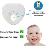 Baby Pillow for Flat Head Syndrome Prevention, Prevent Plagiocephaly for Infants & Newborn Registry, Head Shaping Pillow by Sweeterbaby