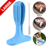 Cutiful Dog Toothbrush Dog Chew Tooth Cleaner Brushing Stick Natural Rubber Dog Chew Toys Doggy Puppy Dental Care Dog Chew Toothbrush for Pet Puppies