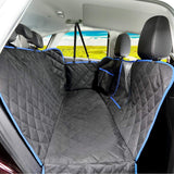 SUPSOO Dog Car Seat Cover Waterproof Durable Anti-Scratch Nonslip Back Seat Pet Protection Dog Travel Hammock with Mesh Window and Side Flaps for Cars/Trucks/SUV