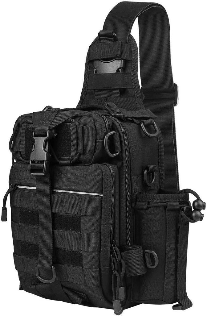 Fyland Tactical Backpack Military EDC Bug Out Bag Molle Pack Outdoor Tackle Backpack Fishing Gear Storage Small Rucksack