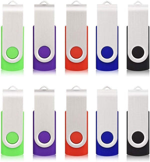 Uactor Storage Bag for USB Flash Drive|U Disk Holder| USB Drive Shuttle 10-Capacity (10-Capacity Bag, Black)