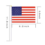 50 Countries International World Stick Flag,Hand Held Small Mini National Pennant Flags Banners On Stick,Party Decorations for Parades,Olympic,World Cup,Bar,School Sports Events,Festival Celebrations