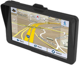 GPS Navigation for Car 7 Inch Vehicle GPS Navigation Portable Truck Navigator Touch Screen Multimedia Pre-Installed North America Lifetime Maps Free Update (8G/256M)