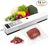 Malaha Vacuum Sealer, Automatic Vacuum Sealing Machine for Both Dried and Wet Fresh Food, Suitable for Camping and Home Use