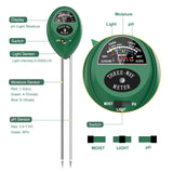 Dr.meter S30 Soil Moisture Meter, Soil PH Moisture Sunlight 3 in 1 Soil Test Kits for Garden, Lawn Plants Indoors & Outdoors