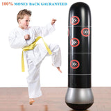 Eforoutdoor Fitness Punching Bag Heavy Punching Bag Inflatable Punching Tower Bag Freestanding Children Fitness Play Adults De-Stress Boxing Target Bag 5.25ft