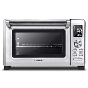 COSORI CO130-AO Toaster Oven with Air Fryer, Dehydrator, Pizza & Roaster, Christmas Healthy Gift, Recipes & Accessories Included, 30L, Silver