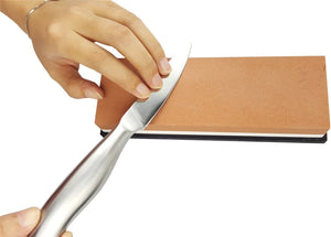 Mcusta Zanmai Whetstone 2 Side Grit 1000/4000 Sharpening Stone Knife Sharpener for Sharpening and Polishing Tool with Non Slip Base