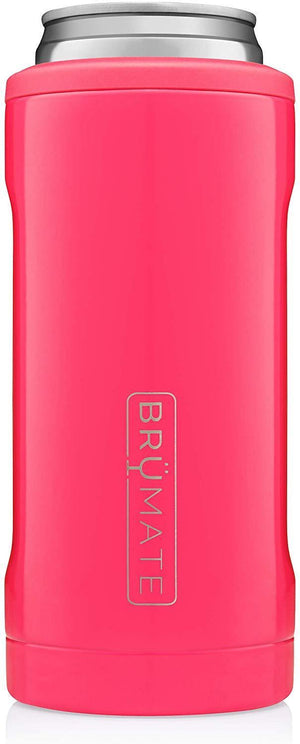 BrüMate Hopsulator Slim Double-walled Stainless Steel Insulated Can Cooler for 12 Oz Slim Cans (Stainless)