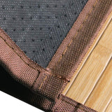 Bamboo (2 Pack) Non Skid Water Resistant Bath Floor Mats Non Slip Shower Bathroom Rugs, 21” x 34”