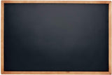 VersaChalk Rustic Wood Framed Magnetic Chalkboard Sign for Wall with Hanging Mounts and Non Porous Blackboard Surface Compatible with Liquid Chalk Markers - 18 x 24 Inches