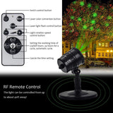 Christmas Laser Lights, Projector for Outdoor Garden Decorations - Waterproof & Timer Preset, Red & Green Slide Show in Lawn, Landscape, Holiday Party and Houses by Proteove