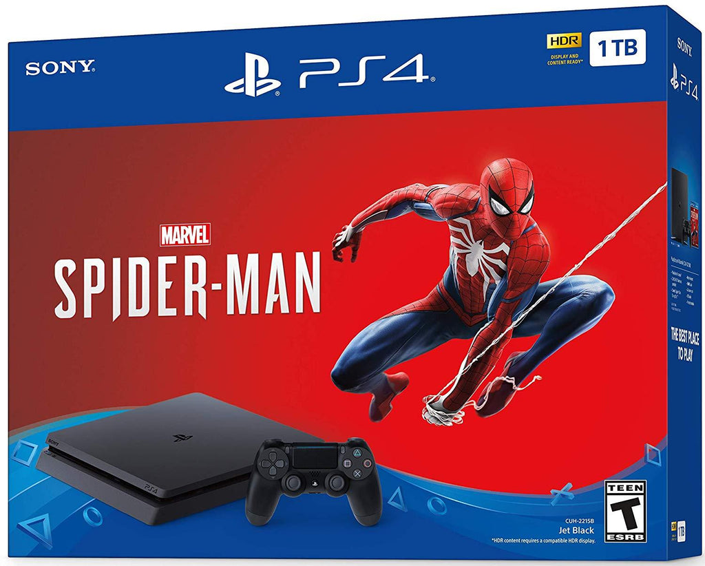 PlayStation 4 Slim 1TB Console - Marvel's Spider-Man Bundle [Discontinued]