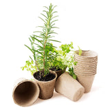 100 Recycled Paper Planting peat Pot 3"- Perfect for Starting Seeds and transferring to Garden Without Damage to Roots. 100% Biodegradable and eco Friendly.