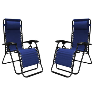 Caravan Sports Infinity Zero Gravity Chair, Blue