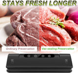 ACMETOP Vacuum Sealer with Starter Kit, Vacuum Sealing Machine for Both Dried and Wet Fresh Food, Automatic Vacuum Air Sealing System for Food Storage, Preservation and Sous Vide