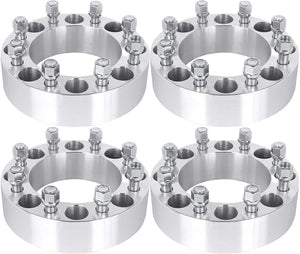 ECCPP Replacement Parts of 8 Lug 50mm Wheel Spacers 8x6.5 to 8x6.5 2 inch 8x165.1 to 8x165.1 Fits for Ram 2500 3500 Ford F-250 Ford F-350 9/16" Studs(4X)