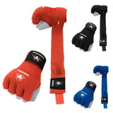Strenuus Quick-Apply Gel-Padded Wraps for Boxing Gloves; Boxing Wraps; Kickboxing Wraps; Lightning-Fast Wrapping; Non-Slip Padding; Quick-Drying Fabric; Buy Now and Get Ready Faster Than Your Friends