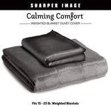 Allstar Innovations Sharper Image Calming Comfort Weighted Blanket-20 lbs, 20-Pound, Grey