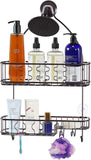 Simple Houseware Bathroom Hanging Shower Head Caddy Organizer, Bronze (26 x 16 x 5.5 inches)