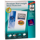 Avery Premium Heavyweight Diamond Clear Sheet Protectors, 8.5