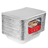 1 lb Aluminum Foil Loaf Pans (30 Pack) - Disposable Mini Size Bread and Cake Pan Great for Restaurant, Party, BBQ, Catering, Baking, Cooking, Heating, Storing, Prepping Food – 6” x 3.5” x 2”