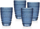 Godinger Highball Glasses Beverage Cups - Lumina, 10oz, Set Of 4