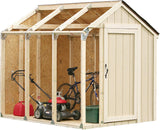 2x4basics 90192MI Custom Shed Kit with Peak Roof