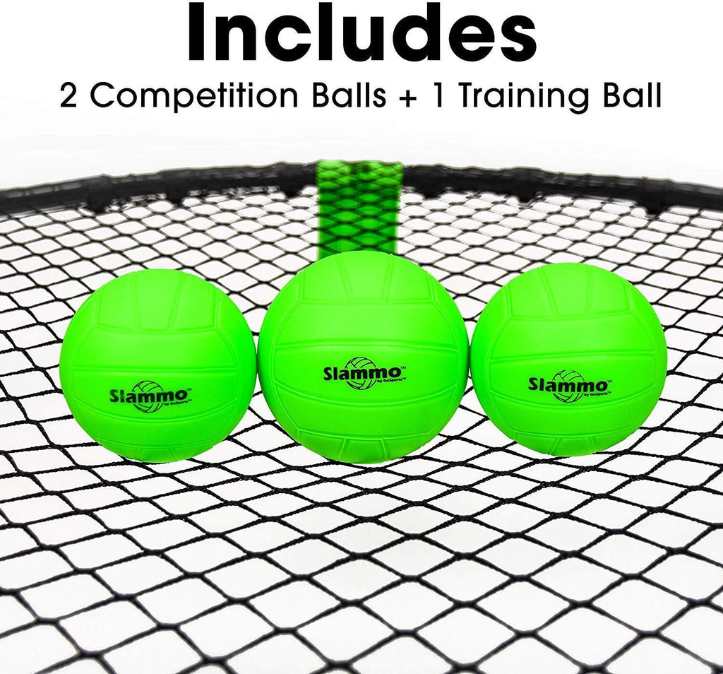 GoSports Slammo Game Set (Includes 3 Balls, Carrying Case and Rules)
