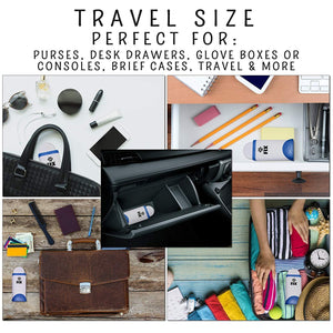 Updated Pet Hair Remover Brush - Lint Brush - Fur Remover - Fur & Lint Removal - Dog & Cat Hair Remover - Double-Sided Brush with Self-Cleaning Base - for Furniture Clothing Car Seat - Christmas Gift