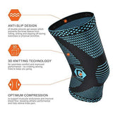 CAMBIVO 2 Pack Knee Brace, Knee Compression Sleeve Support for Running, Arthritis, ACL, Meniscus Tear, Sports, Joint Pain Relief and Injury Recovery