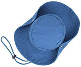 Summer Bucket Cap, Sun Hat Chinstrap, Outdoor Hunting Fishing Safari Boonie Hat