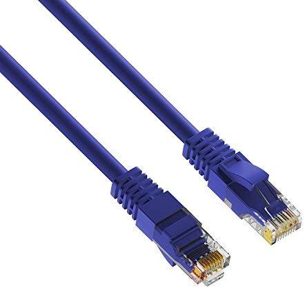 Maximm Ethernet Cable Cat6 Snagless - 6 Feet - Multi-Color - [5 Pack] - Pure Copper - UL Listed - Cable Ties Included