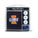 Team Golf NCAA Gift Set Embroidered Golf Towel, 3 Golf Balls, and 14 Golf Tees 2-3/4" Regulation, Tri-Fold Towel 16" x 22" & 100% Cotton